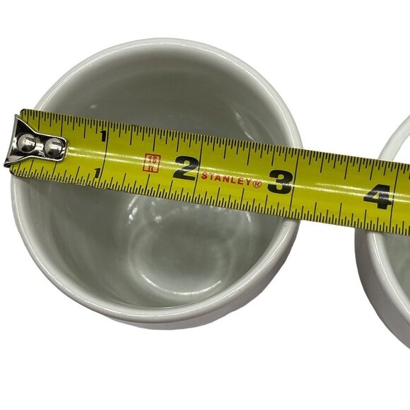 Set 2 Starbucks Coffee Tea Cups Mug White 8 Oz Classic Siren Mermaid Logo 2007 - Picture 10 of 13